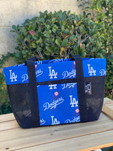 Load image into Gallery viewer, Dodgers Mesh Mini Tote Bag/ Lunch Bag