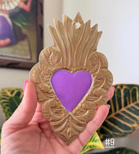 Load image into Gallery viewer, Hojalata Sacred Heart/ Wall Hanging/ Home Decor/ Ornament