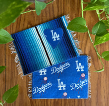 Load image into Gallery viewer, Mug Rug, Sarape Reversible Tapetito - Dodgers