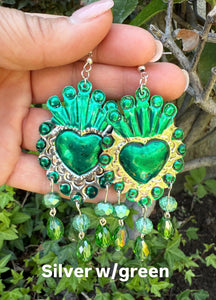 Sacred Heart Hilda Earrings