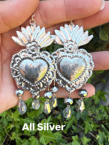 Sacred Heart Hilda Earrings