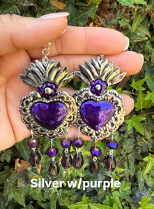 Sacred Heart Hilda Earrings