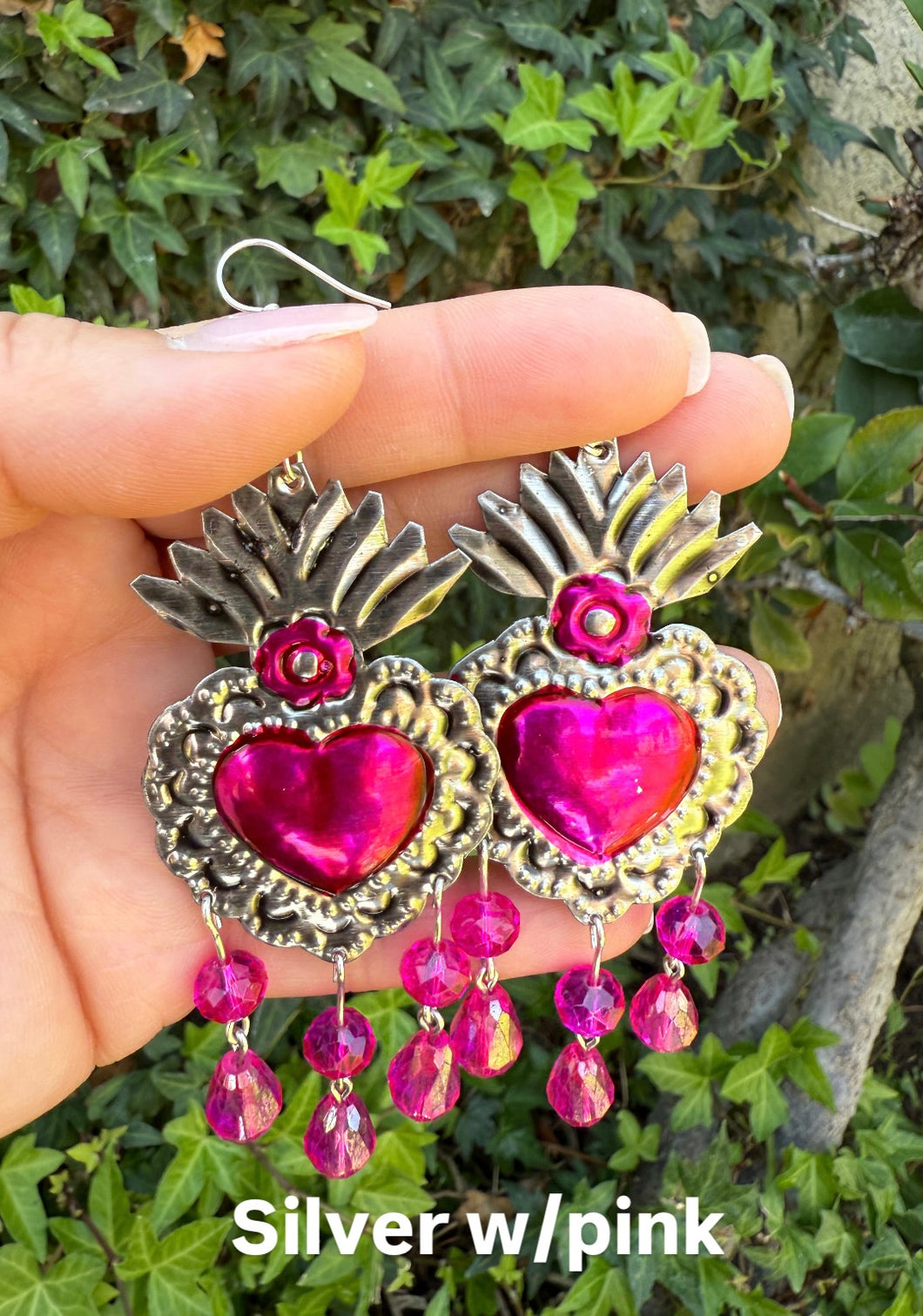 Sacred Heart Hilda Earrings