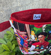 Load image into Gallery viewer, La Frida  Makeup Bag - Red