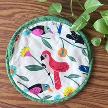 Load image into Gallery viewer, Tortilla Warmer- Los Pájaros/ Green Trim