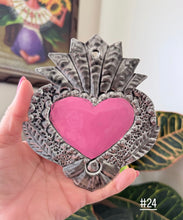 Load image into Gallery viewer, Hojalata Sacred Heart/ Wall Hanging/ Home Decor/ Ornament