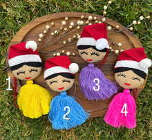 Load image into Gallery viewer, Christmas Frida Pompón tassel