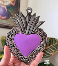 Load image into Gallery viewer, Hojalata Sacred Heart/ Wall Hanging/ Home Decor/ Ornament