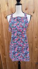 Load image into Gallery viewer, Isas Apron/ Flowers Red Lining