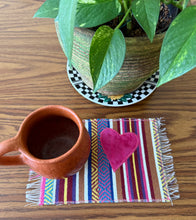 Load image into Gallery viewer, Mug Rug/ Sarape Reversible Tapetito / Nopales Plants