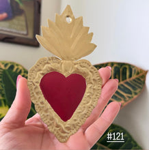 Load image into Gallery viewer, Hojalata Sacred Heart/ Wall Hanging/ Home Decor/ Ornament