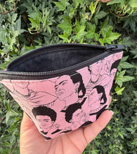 Load image into Gallery viewer, Mini Zipper Pouch/ Frida Pink