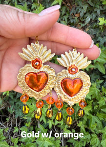 Sacred Heart Hilda Earrings