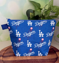 Load image into Gallery viewer, Makeup Bag/ Dodgers