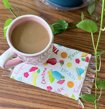 Load image into Gallery viewer, Mug Rug/ Sarape Reversible Tapetito / Fiesta
