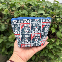 Load image into Gallery viewer, Mini Zipper Pouch /Wonder Woman