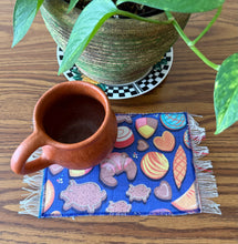 Load image into Gallery viewer, Mug Rug/ Sarape Reversible Tapetito/ Pan Dulce