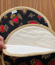 Load image into Gallery viewer, Tortilla Warmer- Timeless Treasures Sacred Hearts