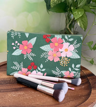 Load image into Gallery viewer, Spring Flowers Zipper Pouch