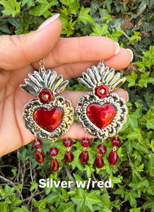 Sacred Heart Hilda Earrings