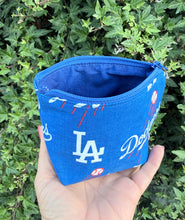 Load image into Gallery viewer, Mini Zipper Pouch/ LA Dodgers
