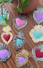 Load image into Gallery viewer, Hojalata Sacred Heart/ Wall Hanging/ Home Decor/ Ornament