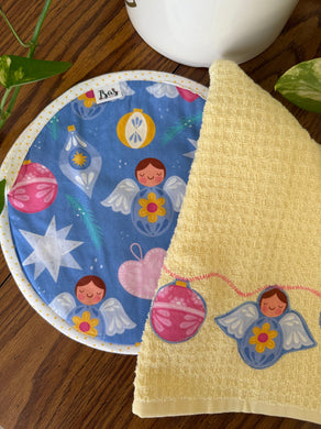 Tortilla Warmer/ Kitchen Towel Set - Christmas