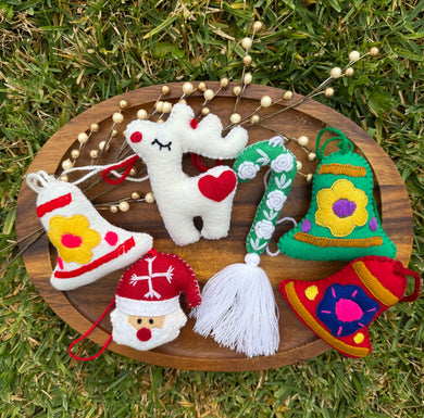 Christmas Pompón tassels