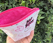 Load image into Gallery viewer, Mini Zipper Pouch/ Bad Bunny