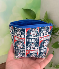 Load image into Gallery viewer, Mini Zipper Pouch /Wonder Woman