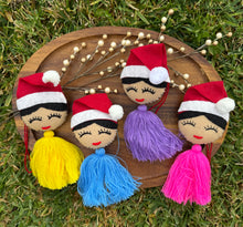 Load image into Gallery viewer, Christmas Frida Pompón tassel