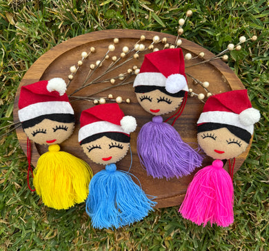 Christmas Frida Pompón tassel