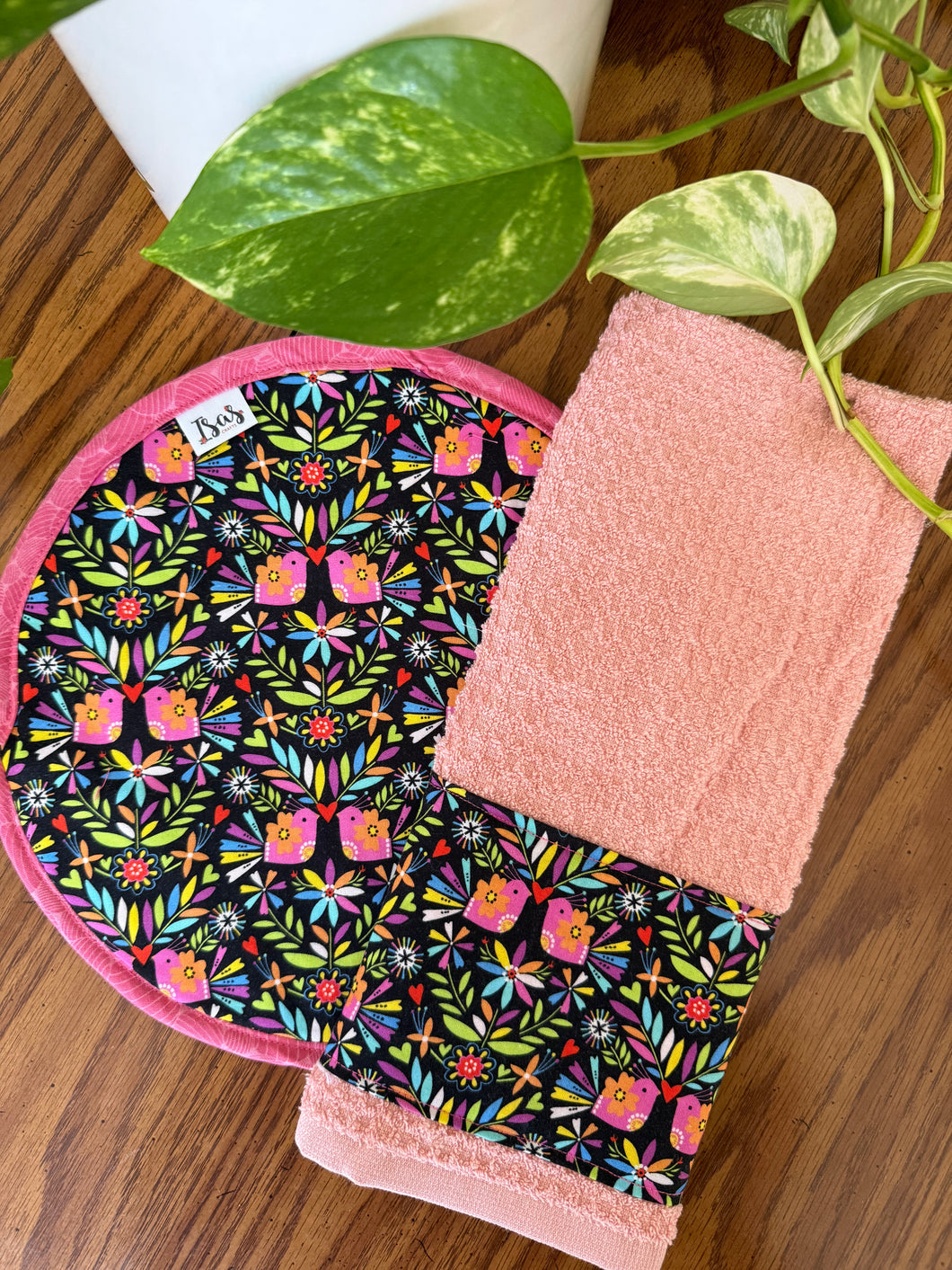 Tortilla Warmer/ Kitchen Towel Set - Viva La Vida