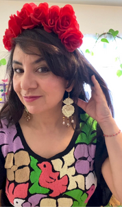 Sacred Heart Hilda Earrings