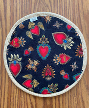 Load image into Gallery viewer, Tortilla Warmer- Timeless Treasures Sacred Hearts