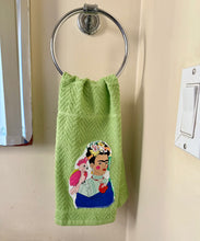 Load image into Gallery viewer, Frida Kitchen Towel/ Hand Towel- Green