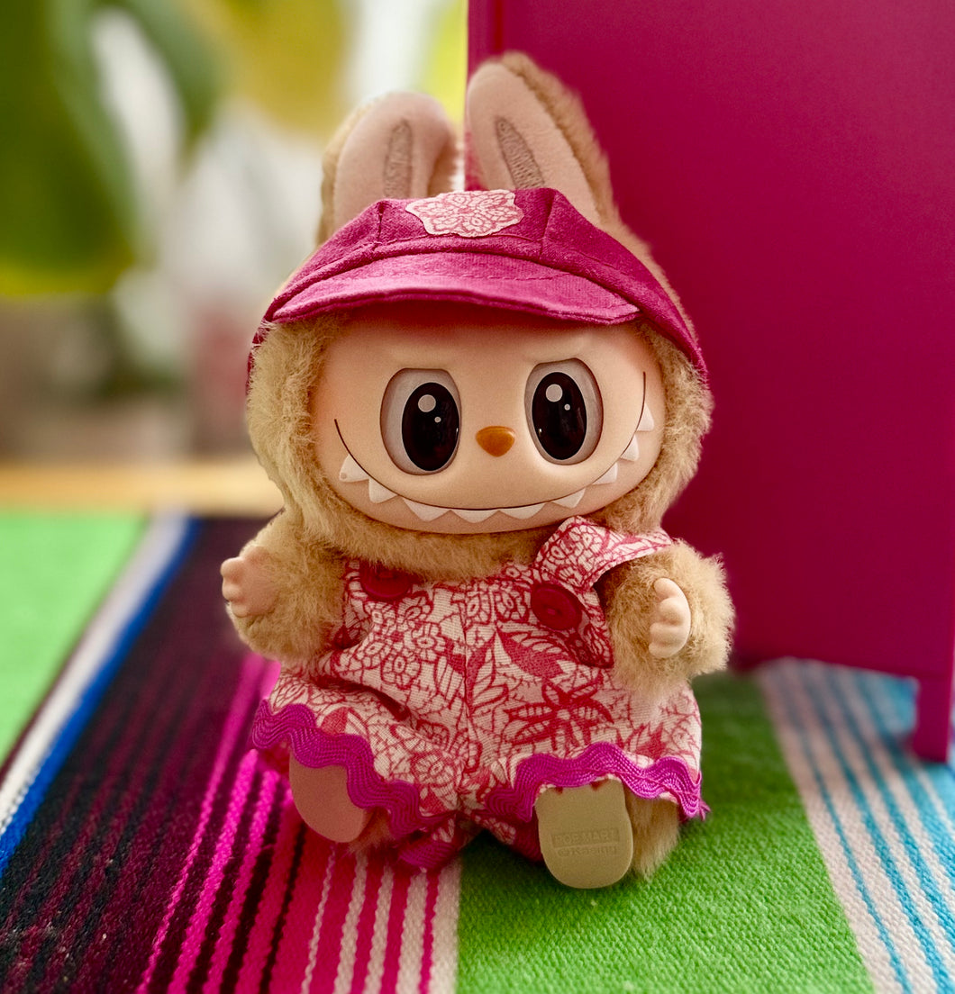 Labubu  2pc outfit Pink