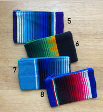 Load image into Gallery viewer, Sarape coin purse, Sarape zipper pouch