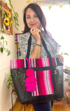 Load image into Gallery viewer, Sarape Mesh Tote Bag
