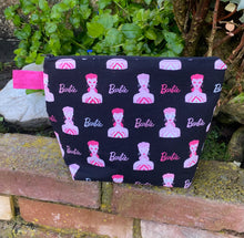 Load image into Gallery viewer, Barbie Makeup Bag /Black