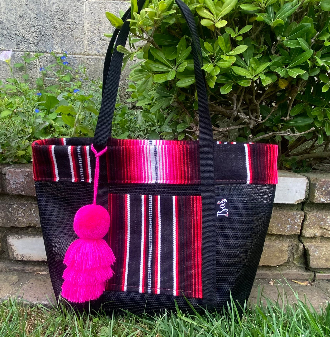 Sarape Mesh Tote Bag