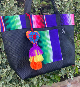 Sarape Mesh Tote Bag