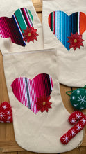 Load image into Gallery viewer, Corazón Bota Navideña/ Christmas Stocking