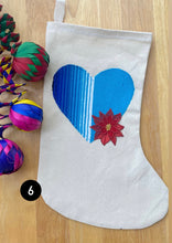 Load image into Gallery viewer, Corazón Bota Navideña/ Christmas Stocking