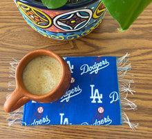 Load image into Gallery viewer, Mug Rug, Sarape Reversible Tapetito - Dodgers