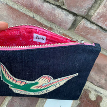 Load image into Gallery viewer, Paloma Denim Wristlet with Earrings Set