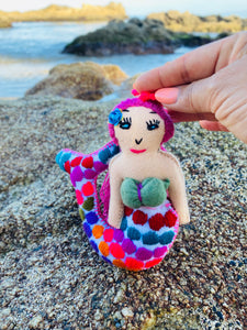 La Sirenita Pompón , Mermaid Pompom Tassel