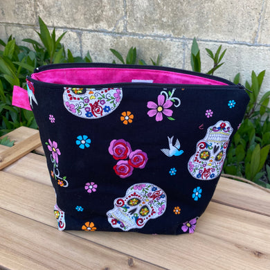 Las Calaveras Makeup Bag