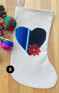 Corazón Bota Navideña/ Christmas Stocking