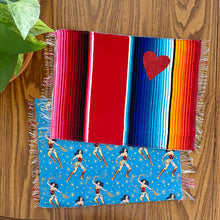 Load image into Gallery viewer, Placemat/ Sarape Reversible Tapete- Wonder Woman